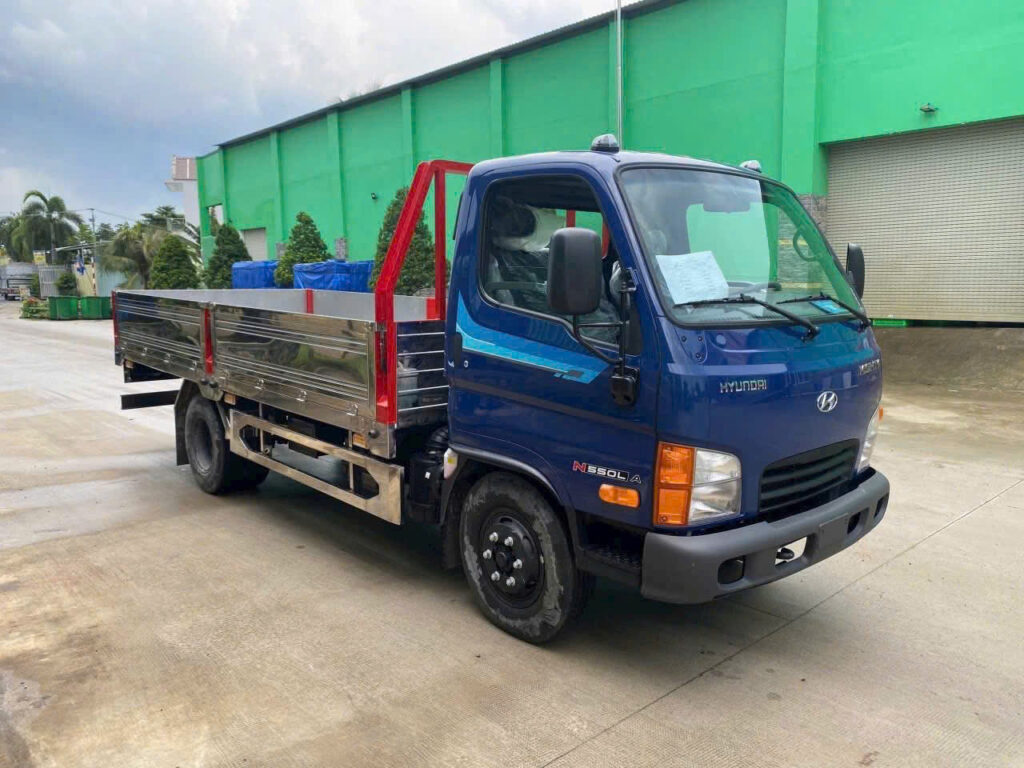 hyundai n550la thùng lửng